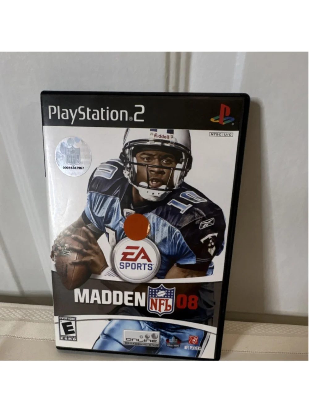 EA Sports Madden NFL 08 PS2 Multiplayer Manual NTSC 2007 American Football